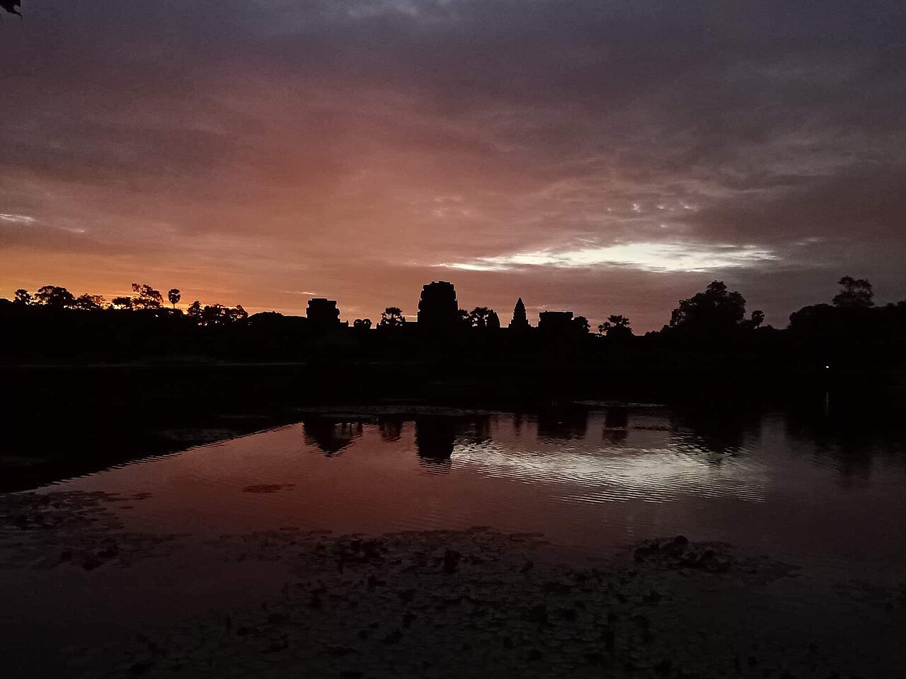 Angkor Wat at Dawn, Siem Reap, 12th Century
