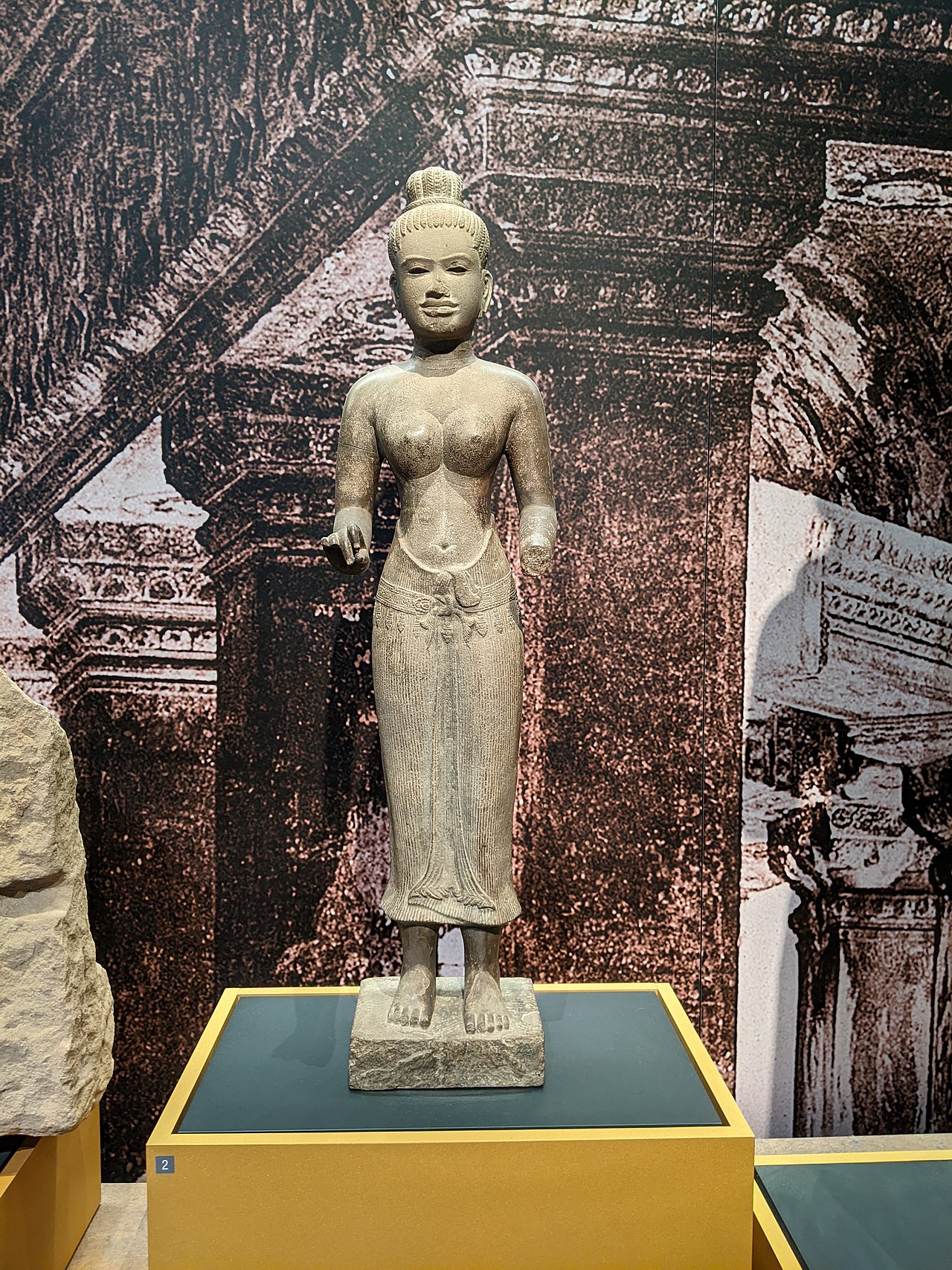 Khmer Bronze Artifact, California Science Center, 2022