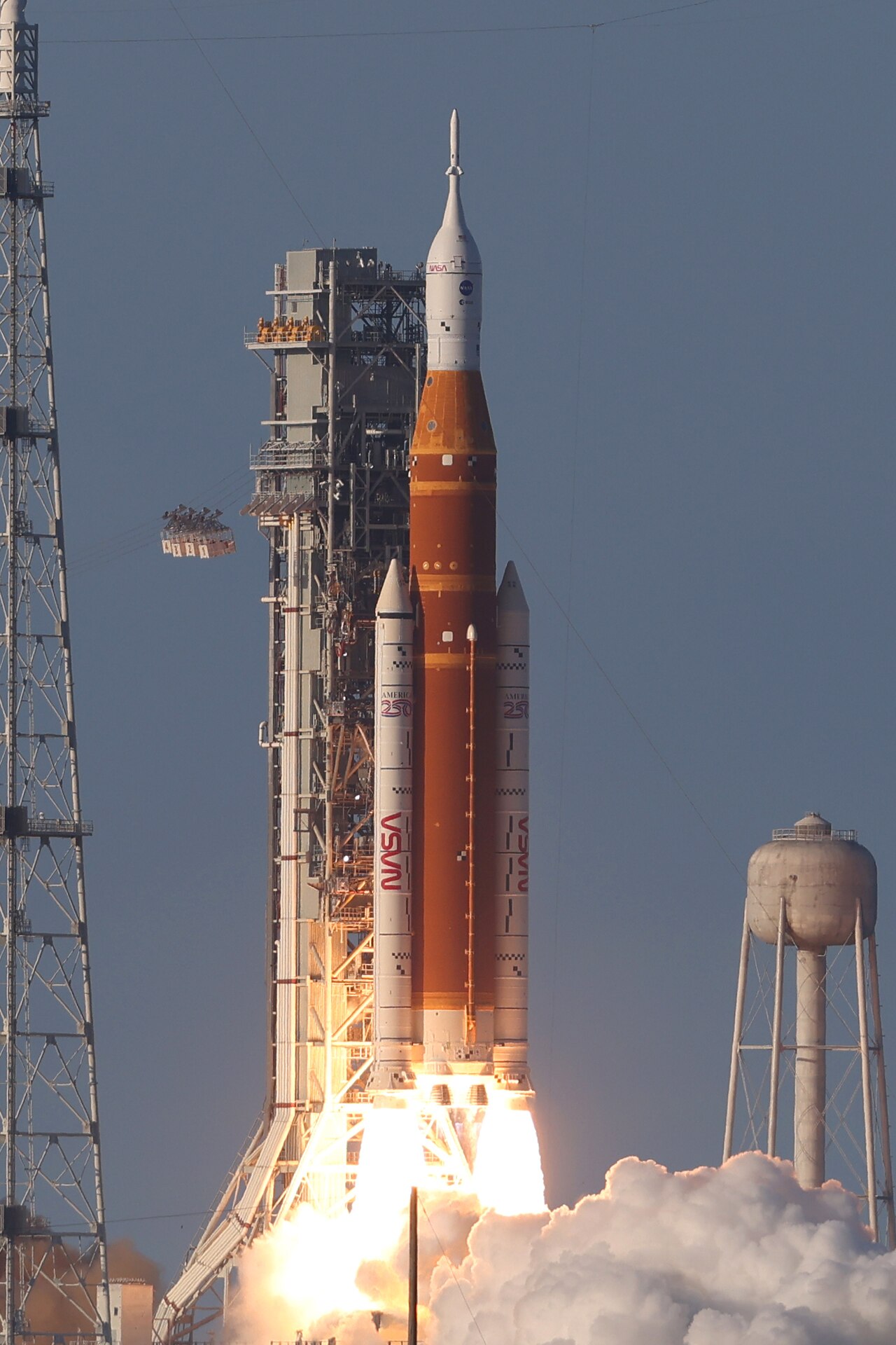 Artemis II SLS rocket launches from Kennedy Space Center, April 1, 2026