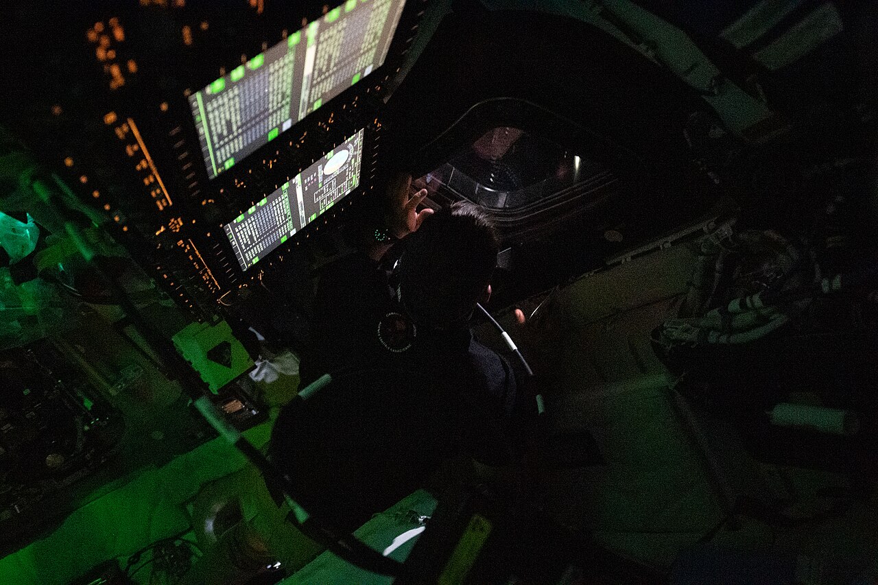CSA astronaut Jeremy Hansen looks through Orion's window at Earth, April 3, 2026