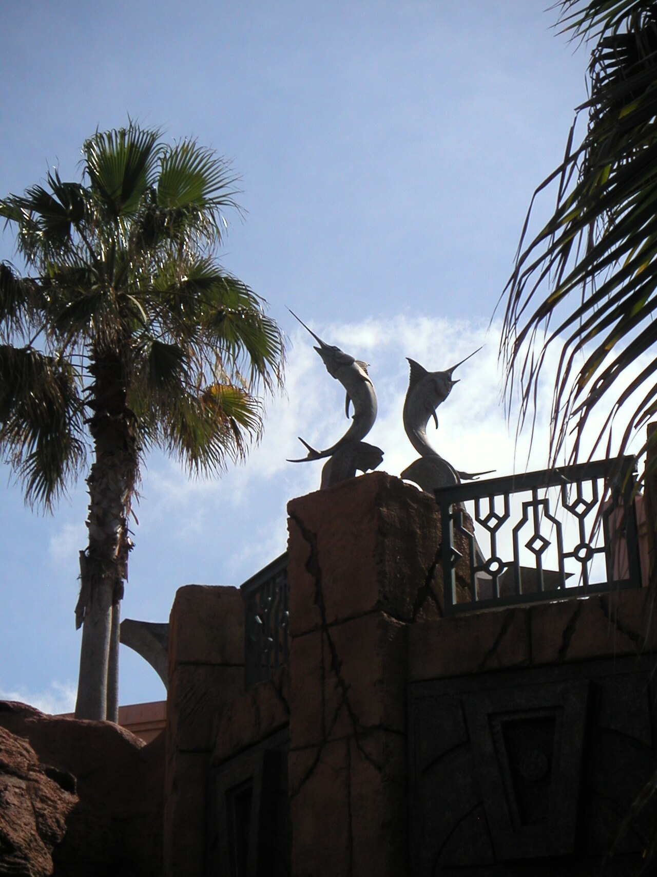 Architecture at Atlantis, Paradise Island, Nassau, Bahamas.