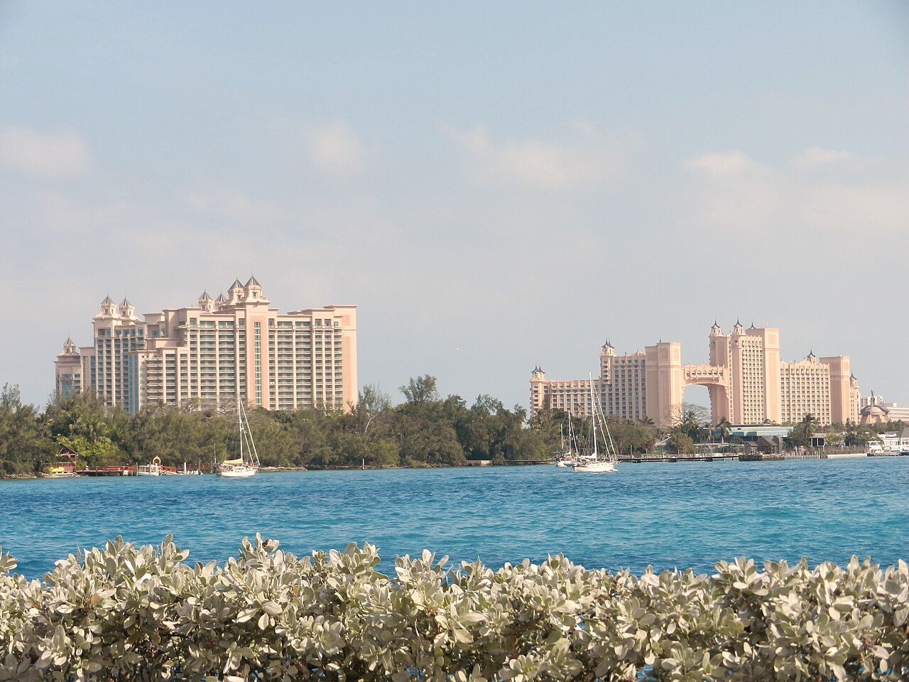 Atlantis Hotel in Nassau, Bahamas in January 2012