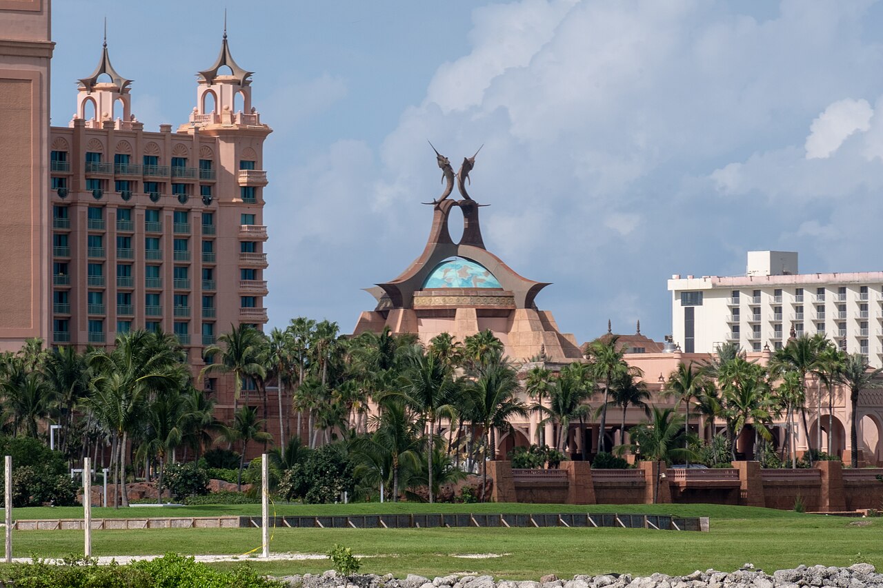 Buildings from cruise to Bahamas in June 2018