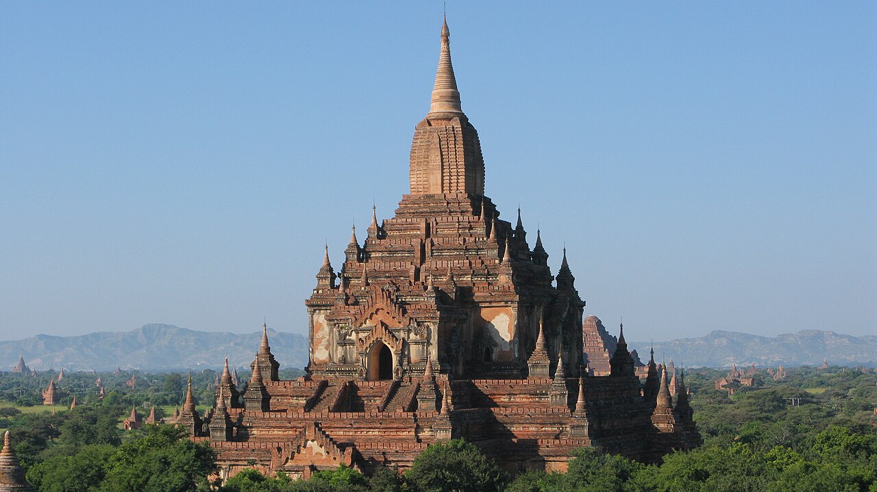 Sulamani Temple is a Buddhist temple located in Bagan (Pagan), in Burma/Myanmar, built in 1183 by King Narapatisithu.