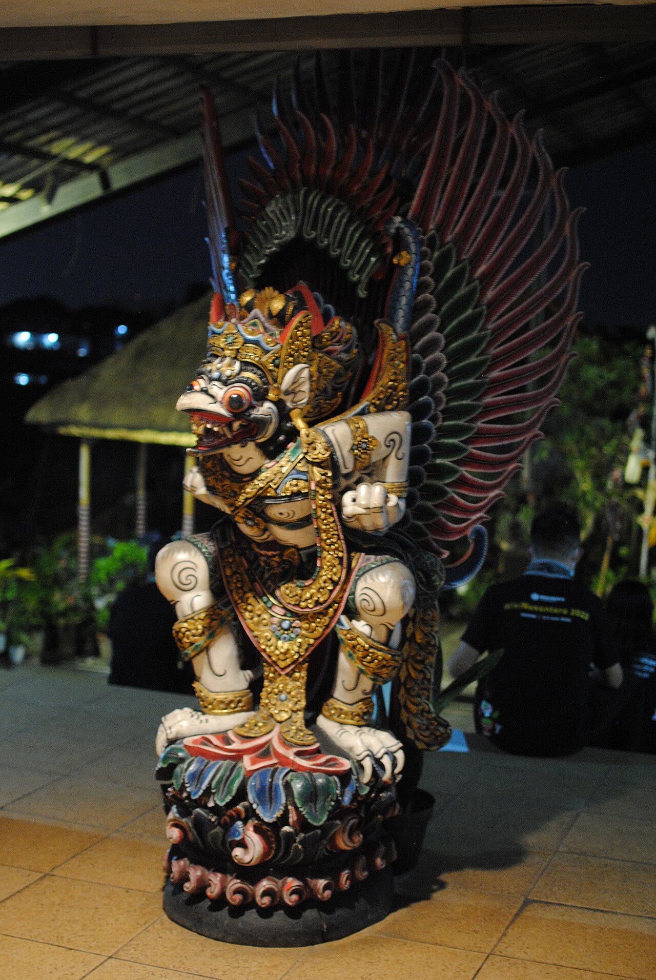 Barong Tanah Kilap dance theatre in Denpasar, Bali, Indonesia, during the Wikisource Conference 2025 visit.
[Camera time set to UTC]