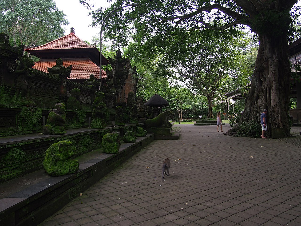 Dalem Agung Padangtegal Temple in Ubud Monkey Forest - 2015.02