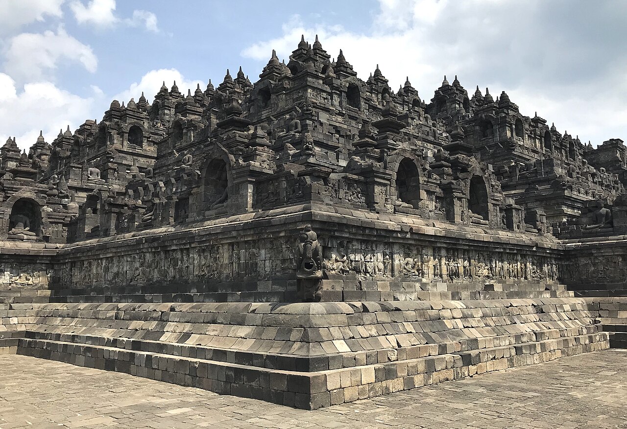 Borobudur Gallery Wall Relief, Java, Indonesia