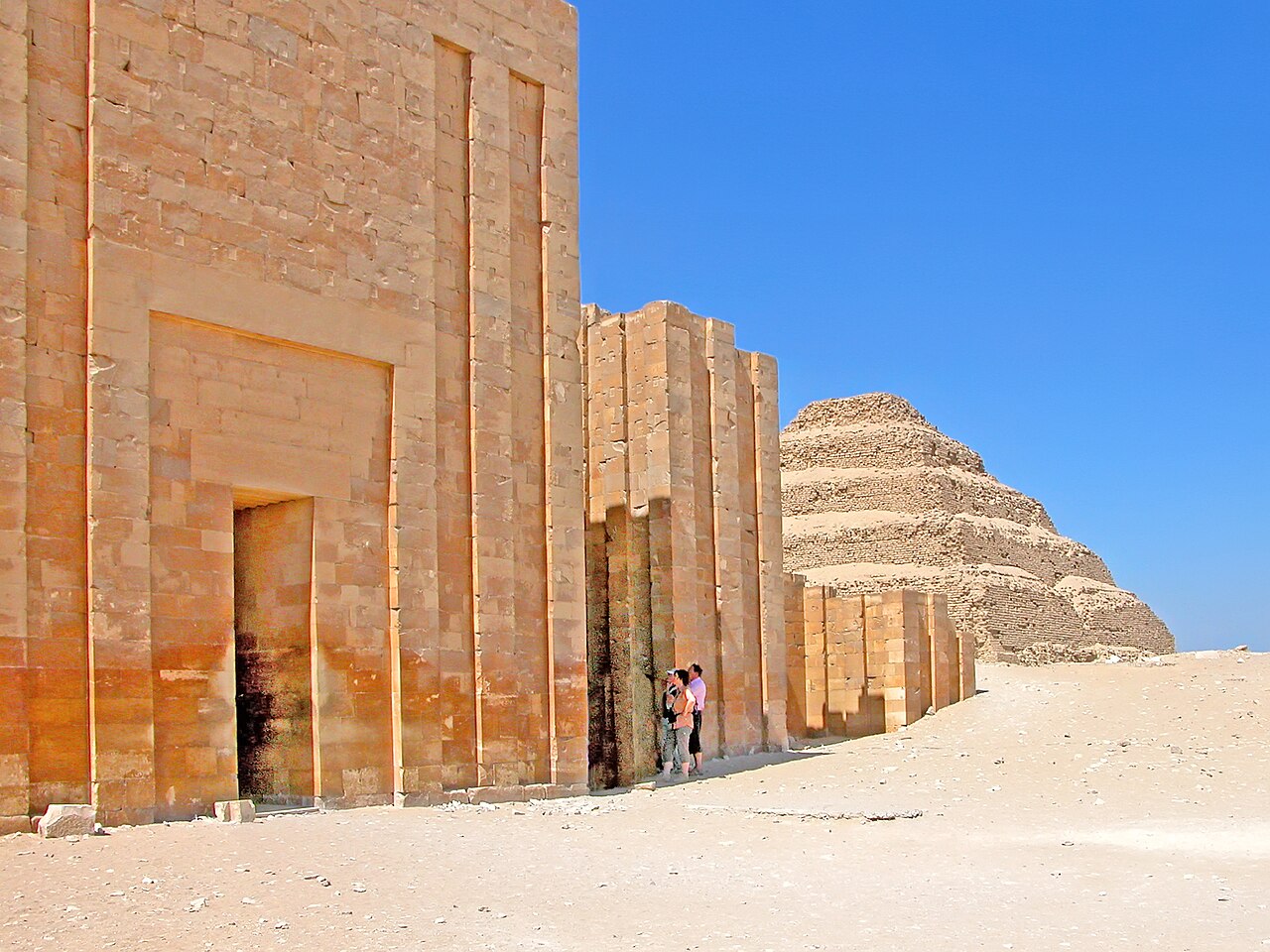 Step Pyramid of Djoser, Saqqara, c. 2650 BC