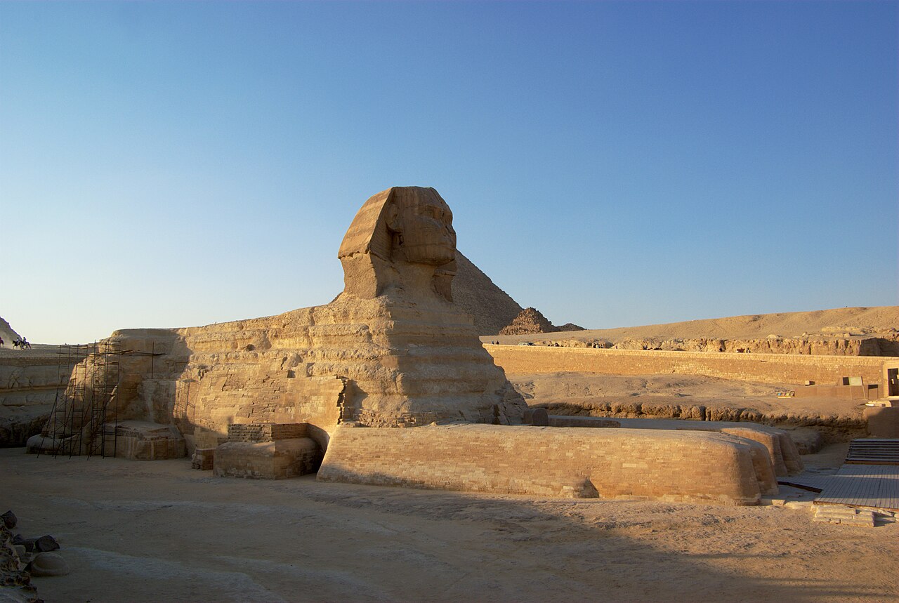 The Great Sphinx of Giza, Giza, c. 2500 BC
