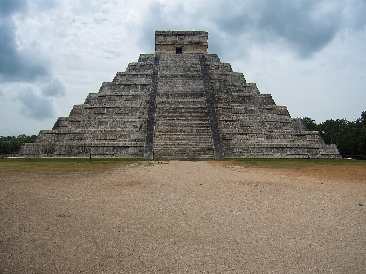 500px provided description: UNESCO World Heritage Site. In 2007, Chichen Itza's El Castillo was named one of the New Seven Wonders. [#landscape ,#mexico ,#cancun ,#travel ,#freedom ,#vacation ,#outdoo