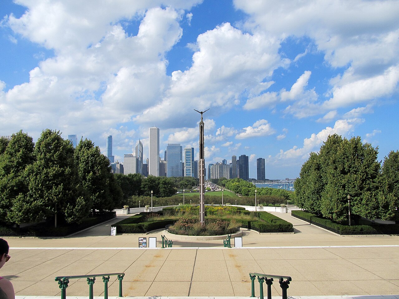 Chicago from the Field Museum Steps
