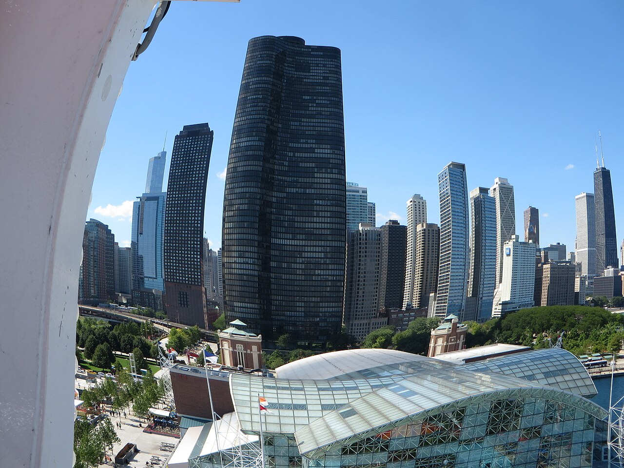 Downtown Chicago 2014 Ferris Wheel Navy Pier 2014