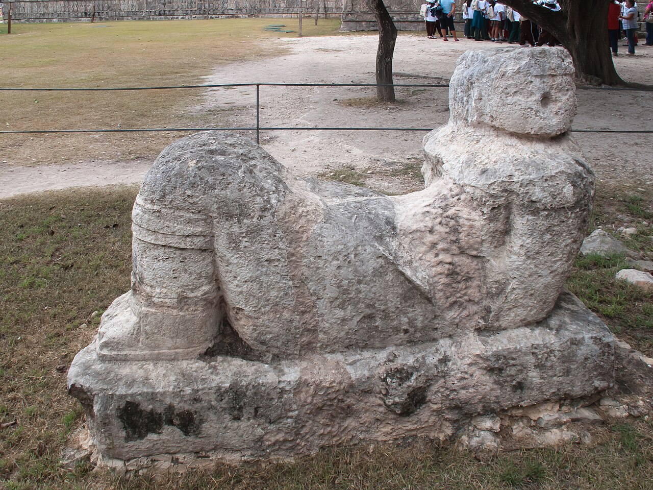 Chac Mool Sculpture, Chichen Itza, Mexico