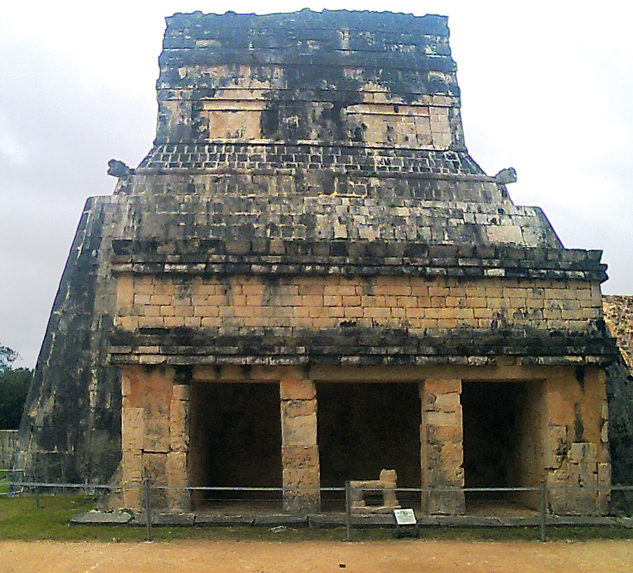 Temple of the Jaguars, Chichen Itza, c. 900 AD