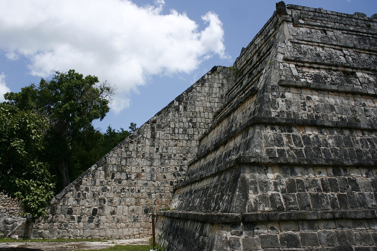 Temple of Kukulcan Interior Pyramid, Chichen Itza, Mexico