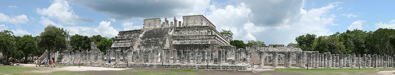 Temple of the Warriors, Chichen Itza, Mexico