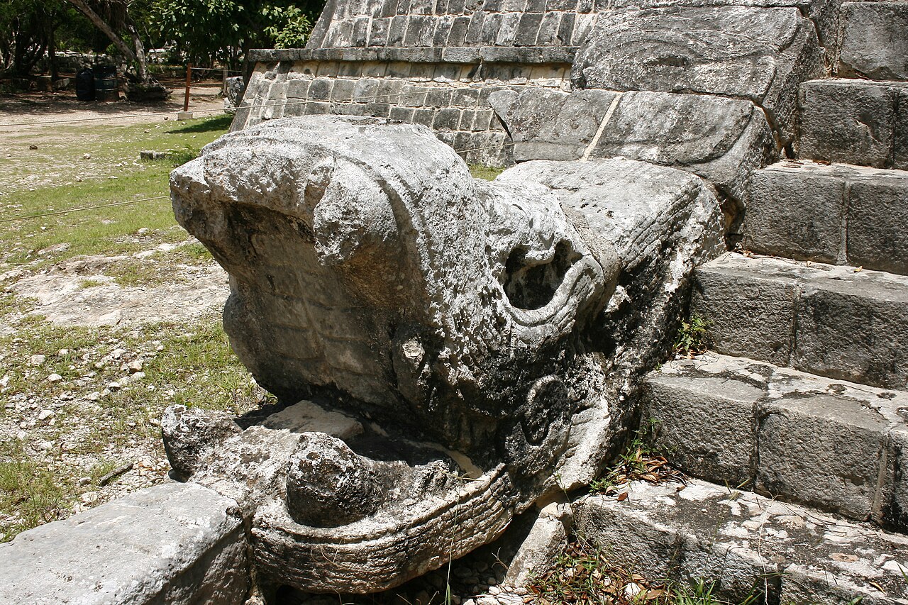 Tzompantli (Skull Rack), Chichen Itza, Mexico