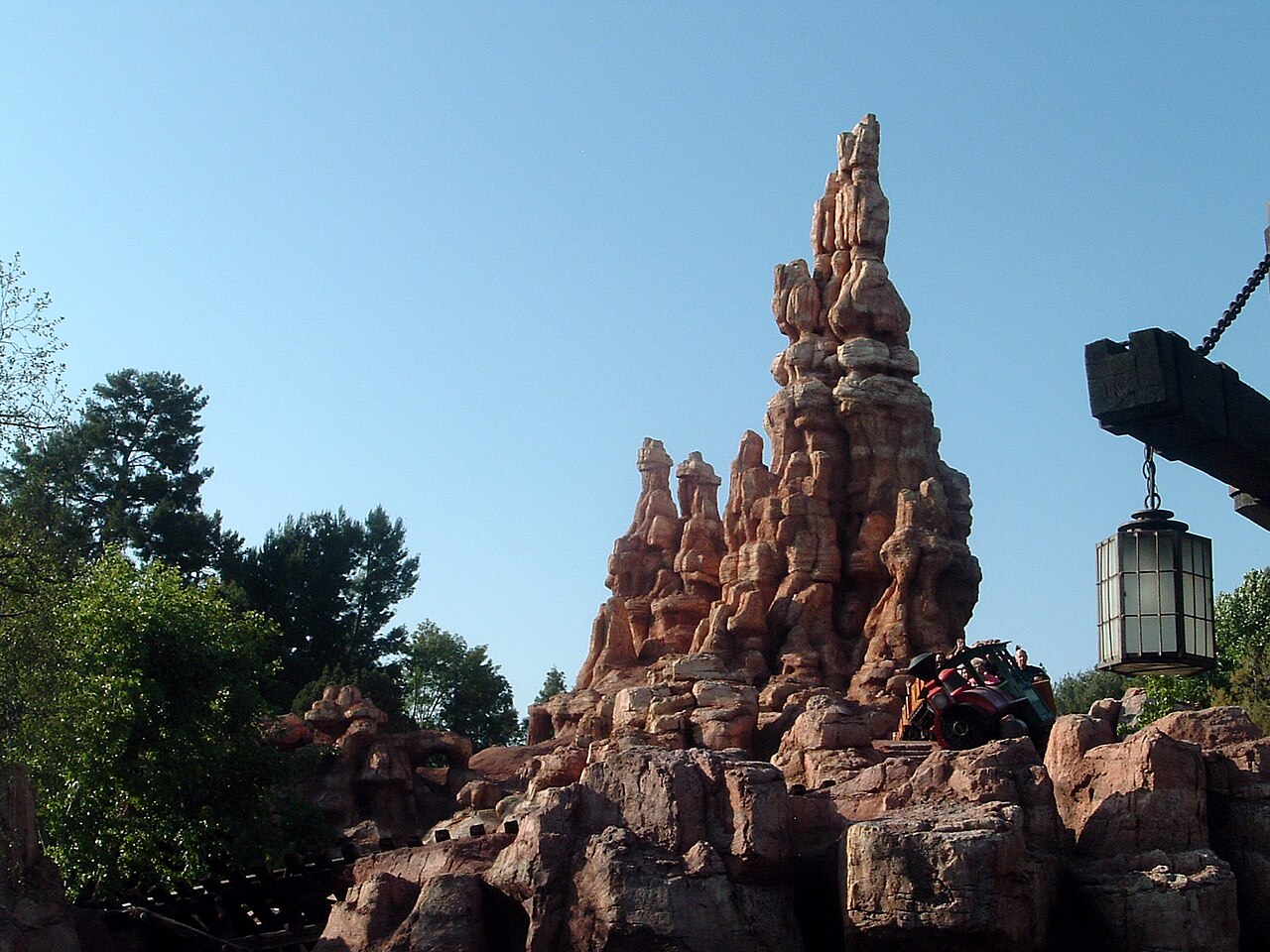Big Thunder Mountain Railroad at Disneyland