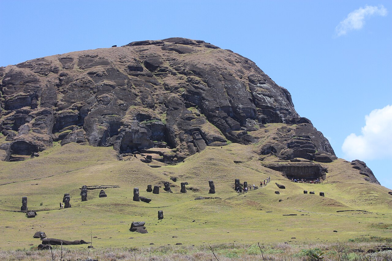 Rano Raraku Quarry Moai, Easter Island