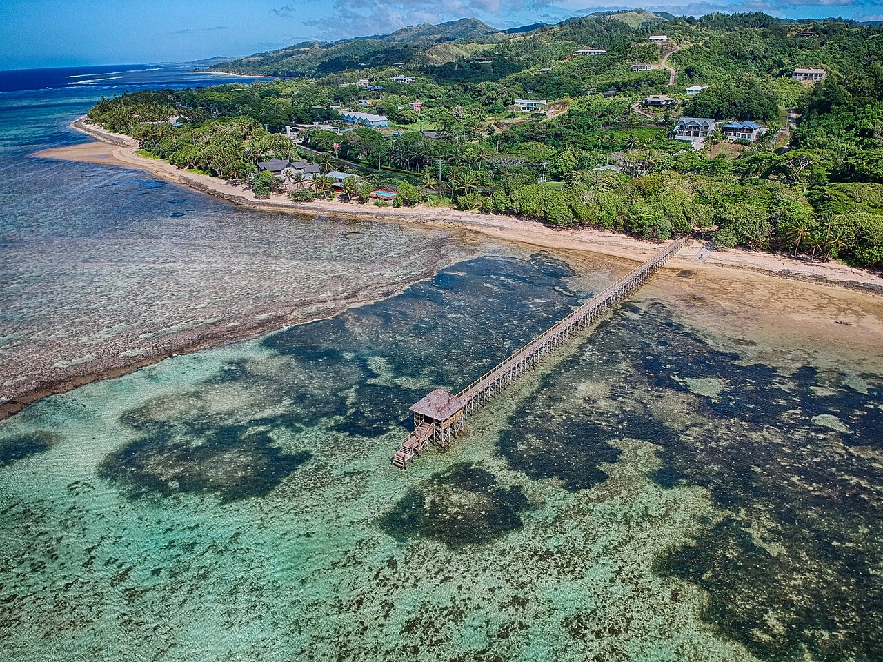 Maui Jetty, Coral Coast, Viti Levu, Fiji