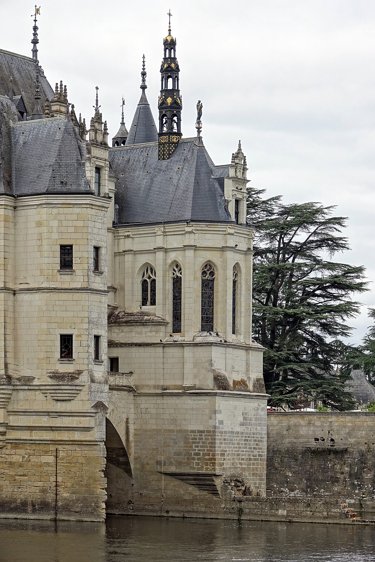 Chapel of Chenonceau castle (Chenonceaux, Indre-et-Loire, France).