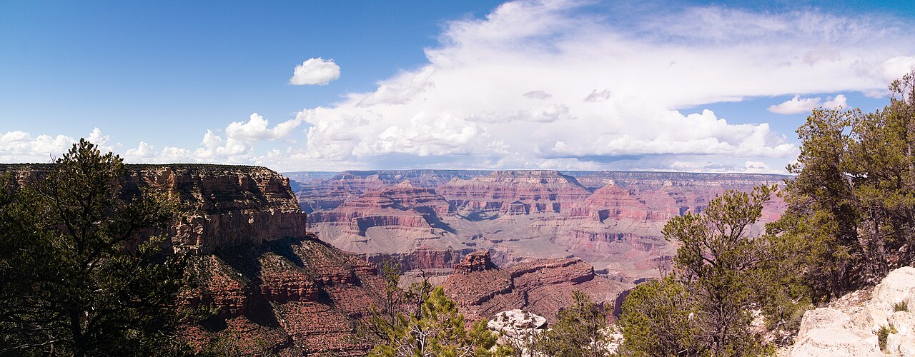 The Grand Canyon really is Grand, this shot doesn't do it justice.
NIccy and I took a long weekend trip up to Williams Arizona to ride the Grand Canyon Railway.  We\'ve always been fans of train trips