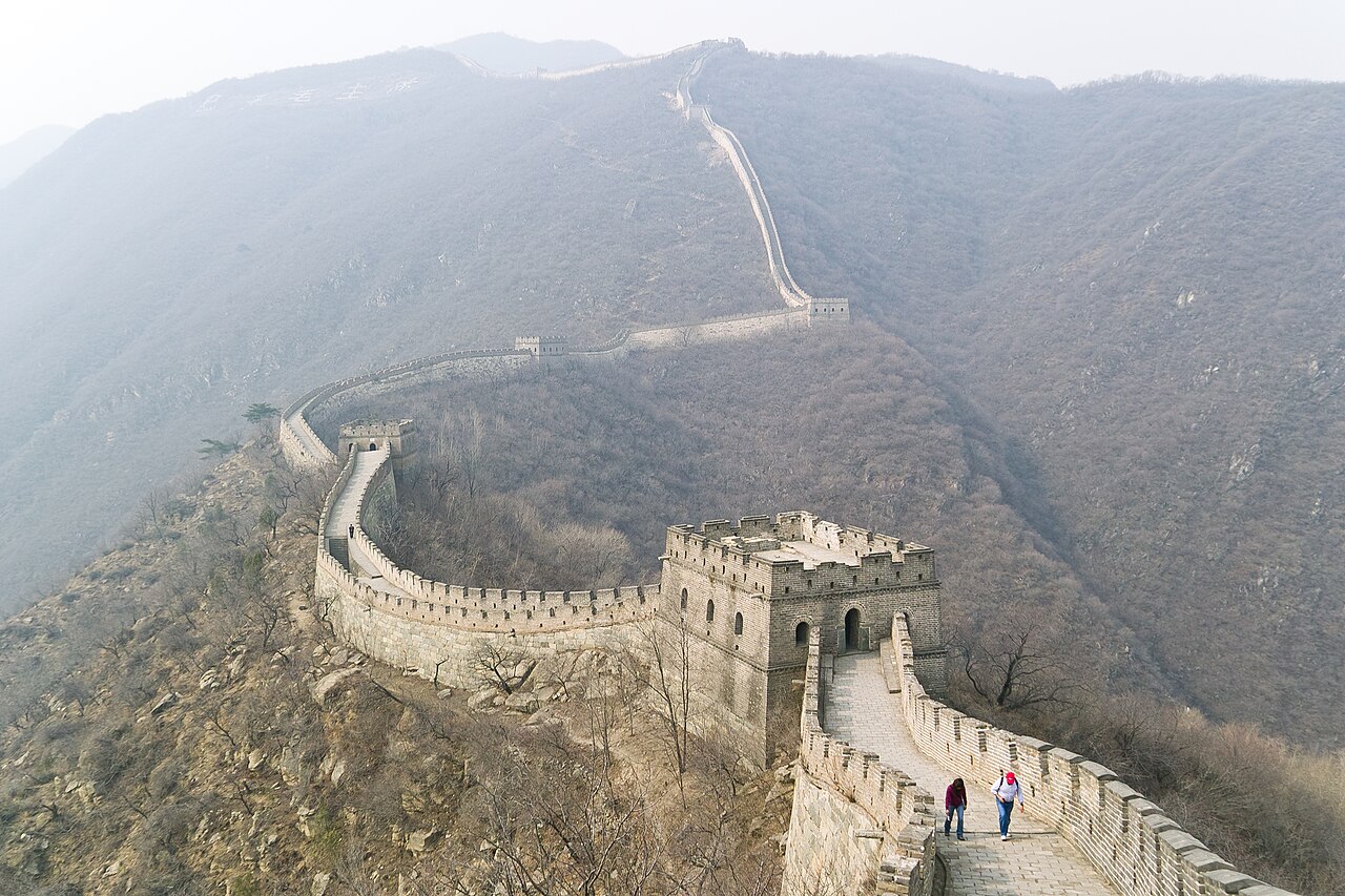Great Wall at Dusk, Beijing, China