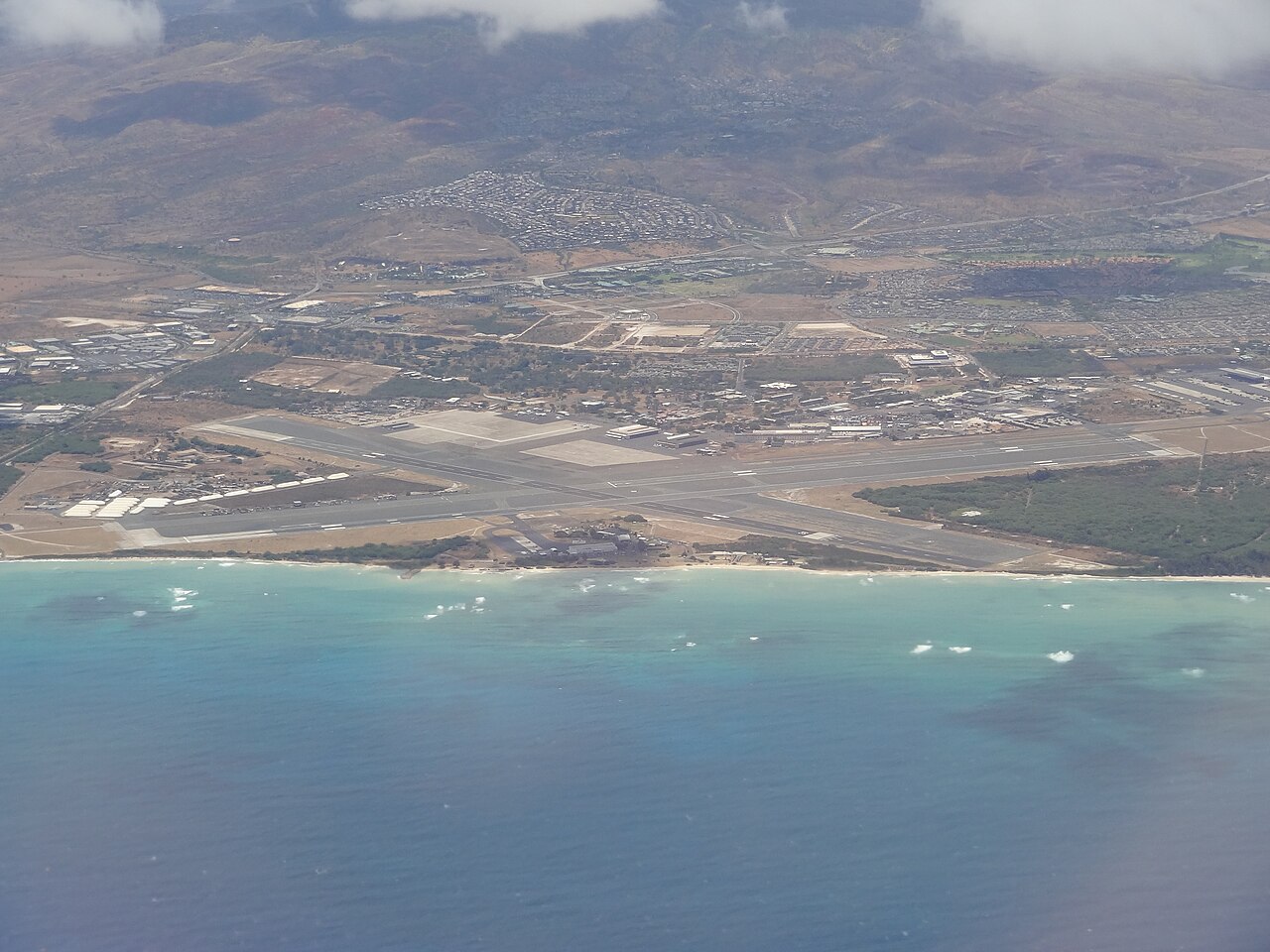 Aerial View of Kalaeloa Airport from South