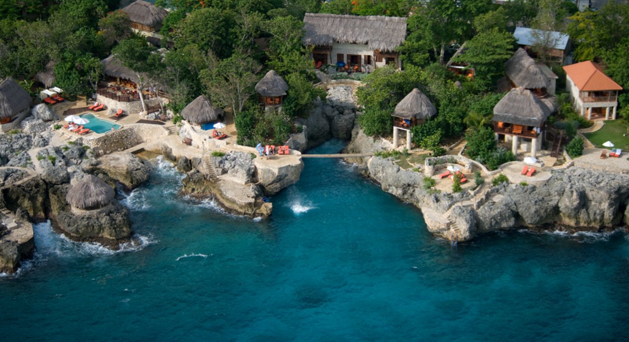 Aerial view of the Tensing Pen Resort