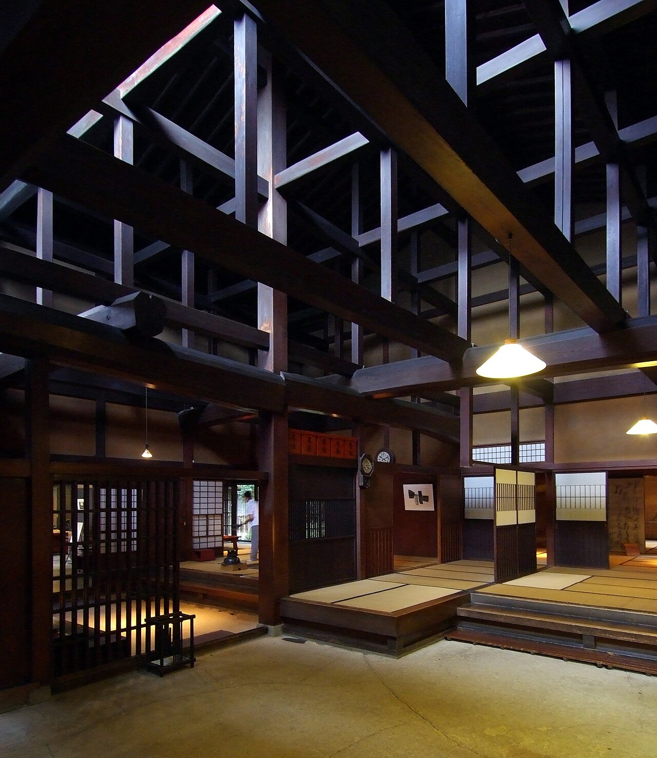 Yoshijima house at Takayama Gifu Japan, design by Isaburo Nishida in 1907.