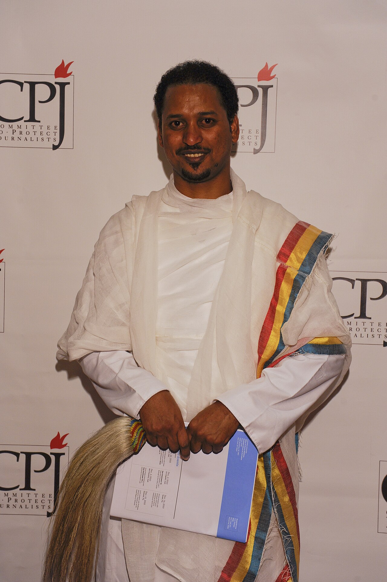 Dawit Kebede, International Press Freedom Award winner, 2010