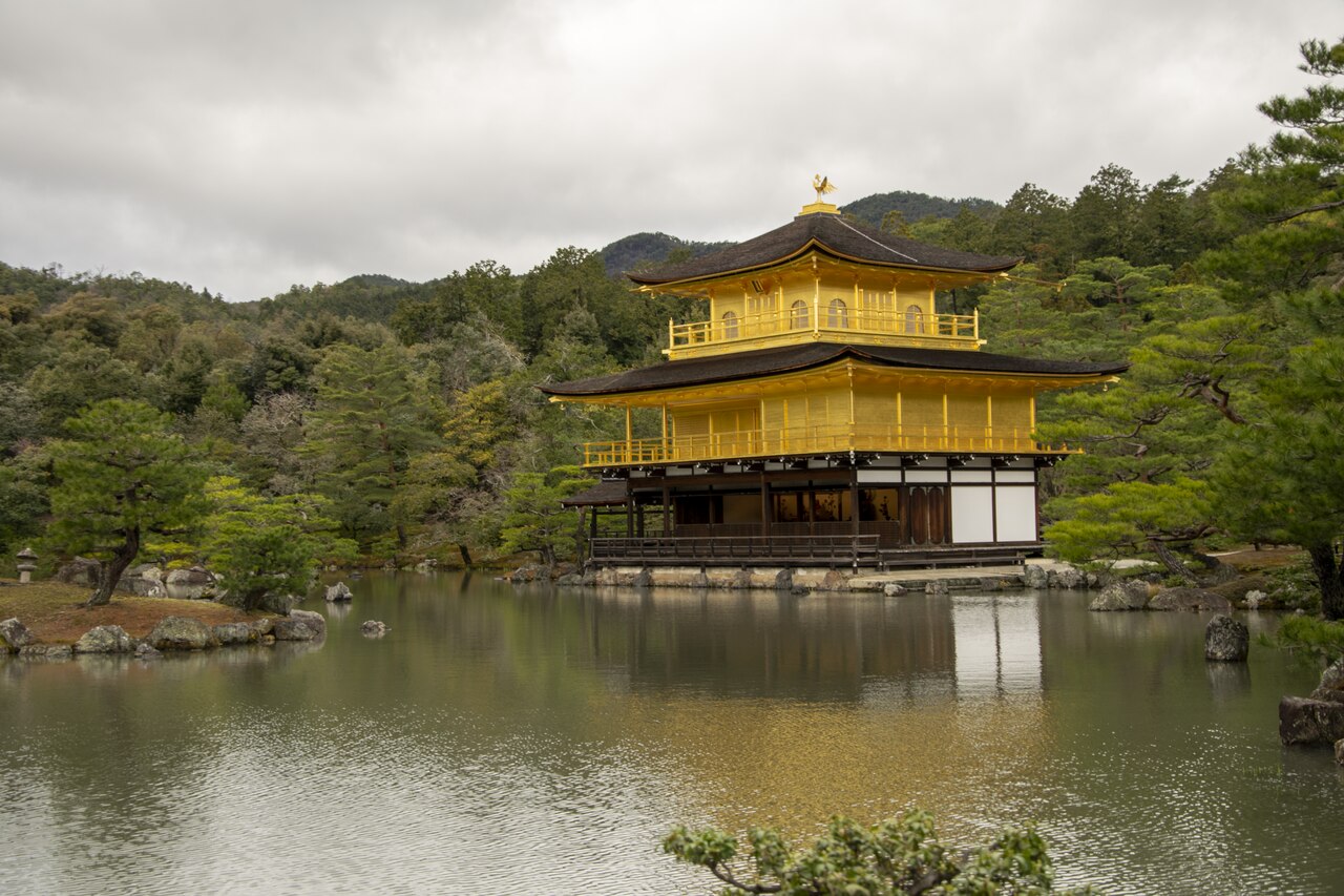 Kinkakuji (Golden Pavilion), Kyoto, Japan