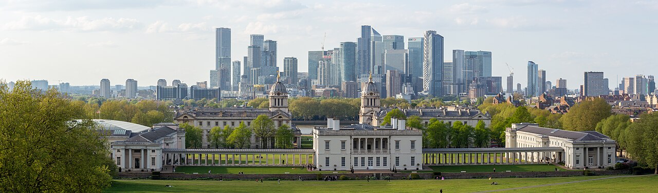 Greenwich and Canary Wharf, London