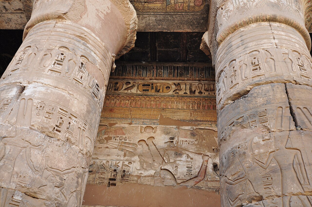Medinet Habu (Mortuary Temple of Ramesses III), Luxor West Bank, Egypt