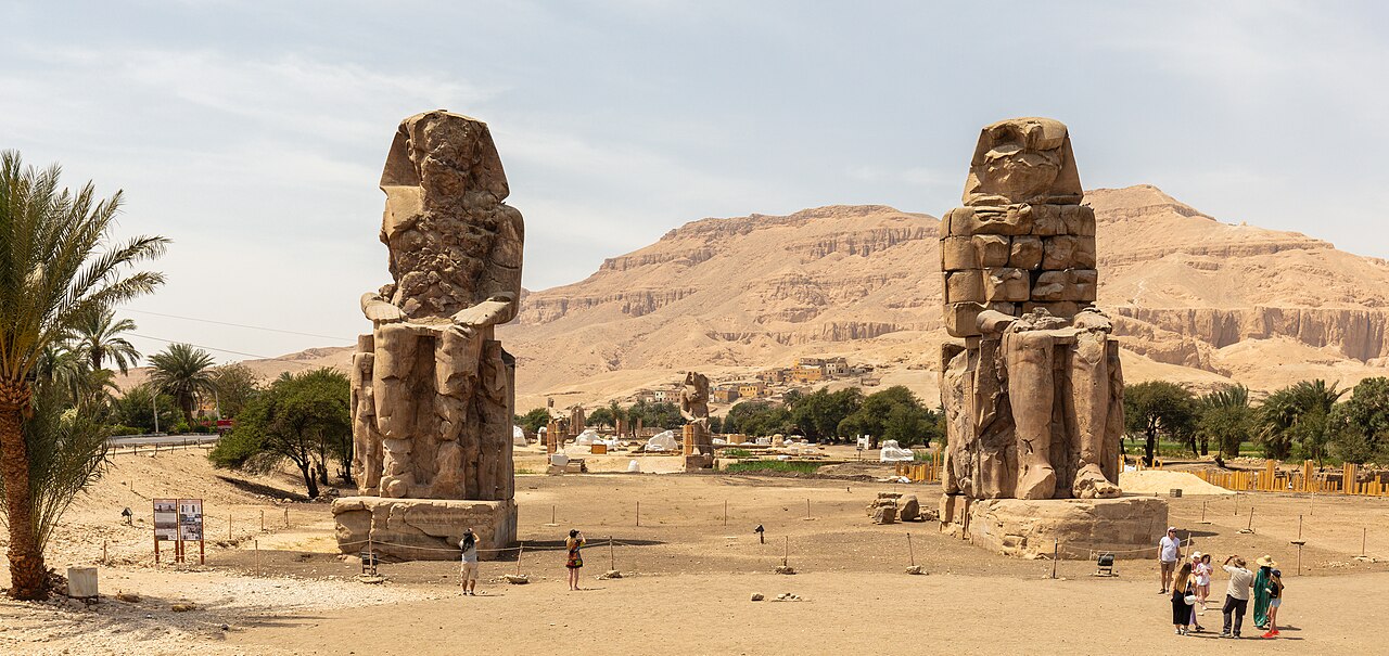 Colossi of Memnon, Luxor West Bank, Egypt