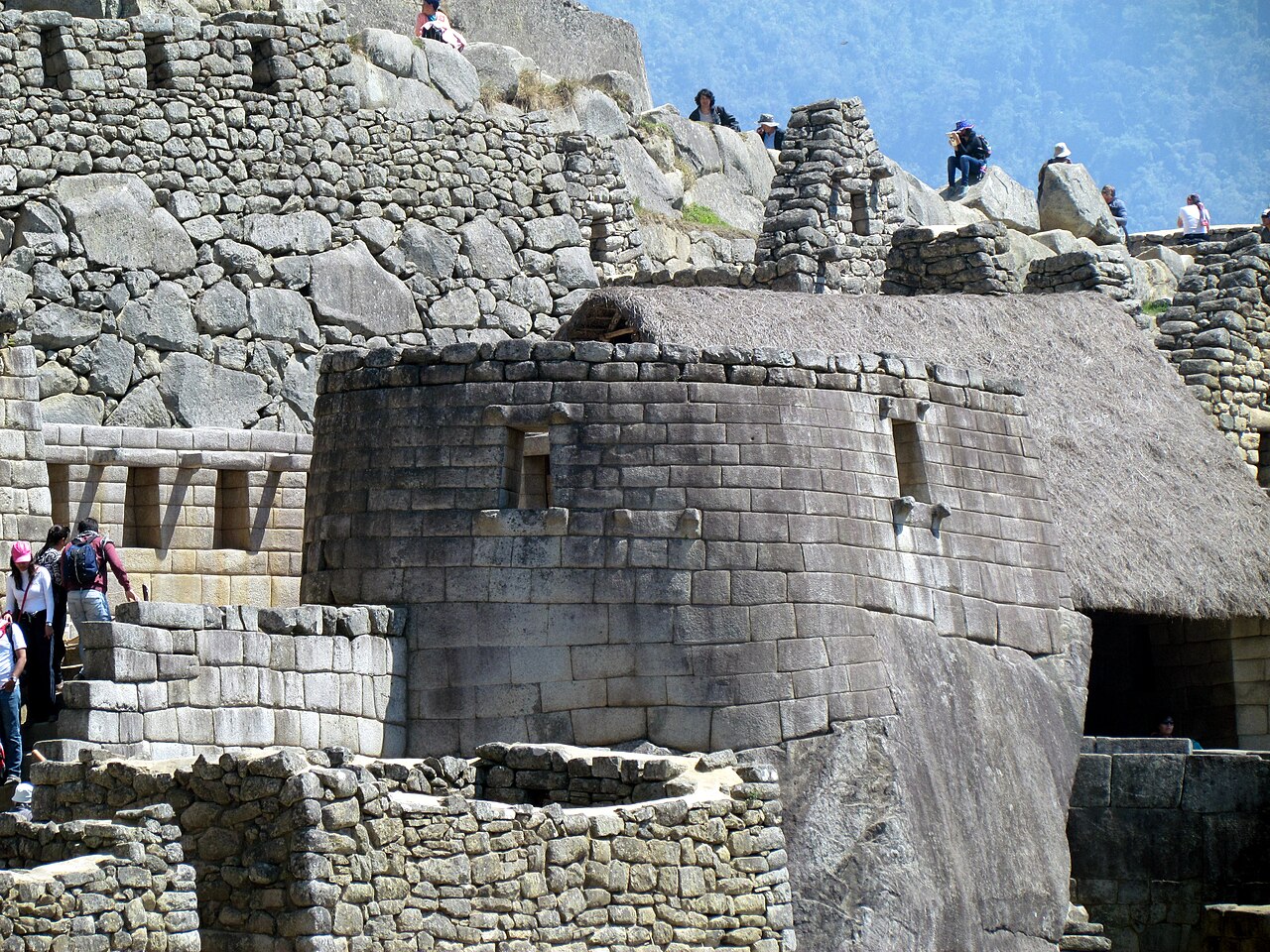 038 Temple of the Sun Machu Picchu Peru 2295