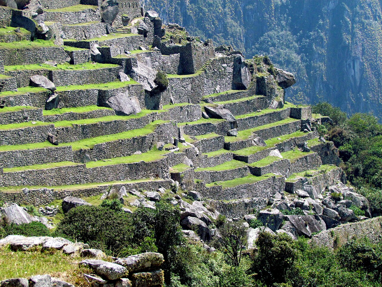 Agricultural Terraces, Machu Picchu, Peru