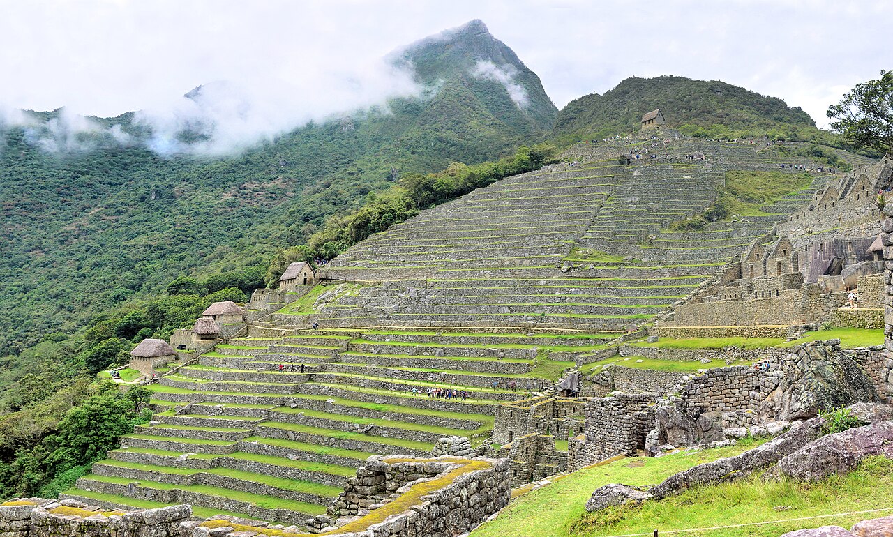 Farming Terraces at Machu Picchu, Peru