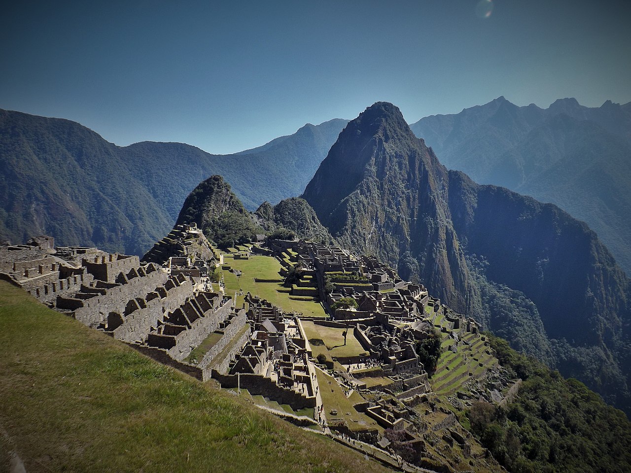 "Machu Picchu is a UNESCO World Heritage Site, both cultural and natural. Since its discovery in 1911, growing numbers of tourists visit the site yearly, reaching 400,000 in 2000. As Peru's most visit