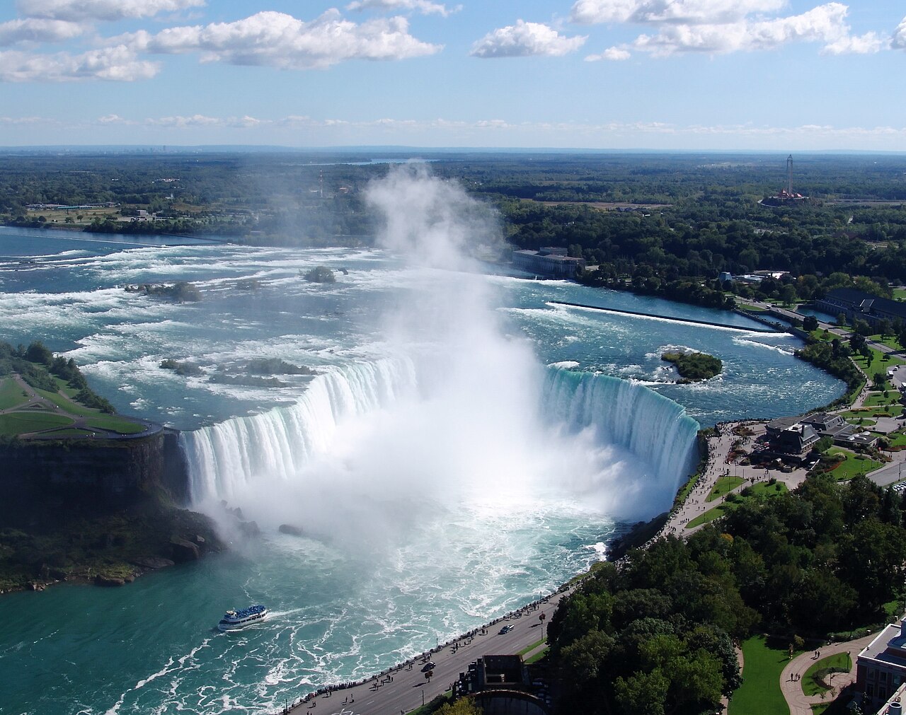 Niagara Falls: Horseshoe Falls view.  More pictures...
