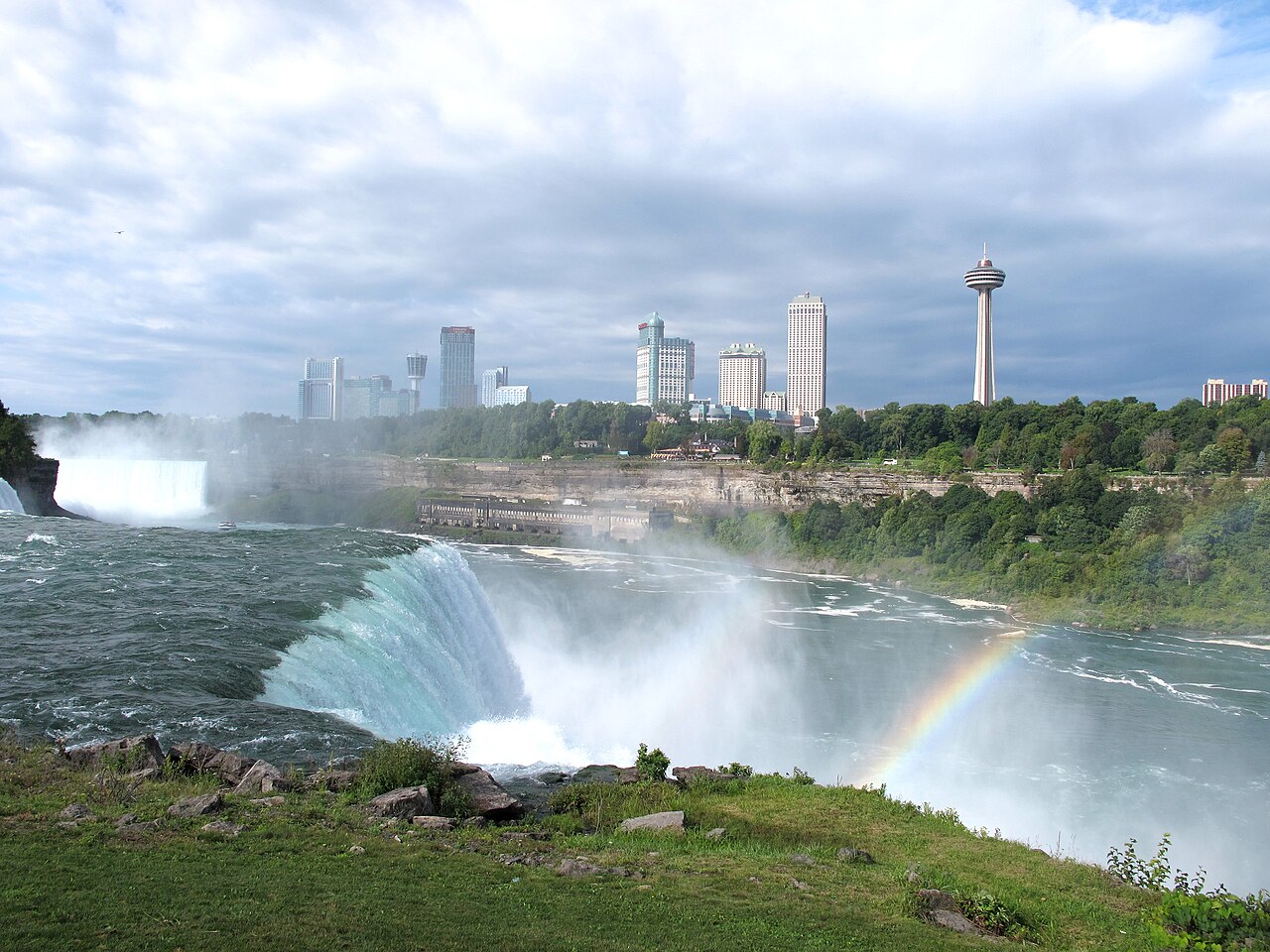 View of Niagara Falls in September 2014