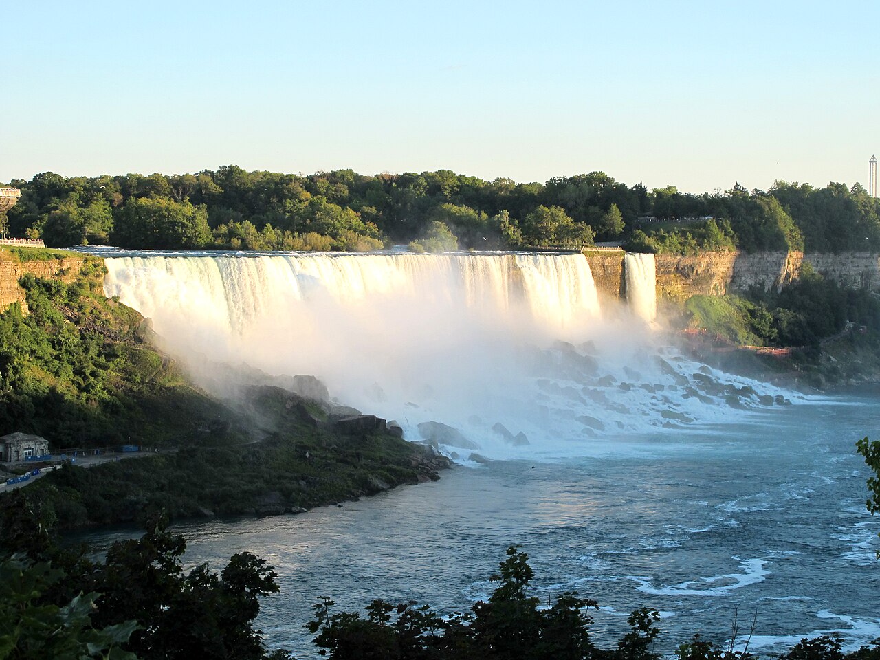 View of Niagara Falls in September 2014
