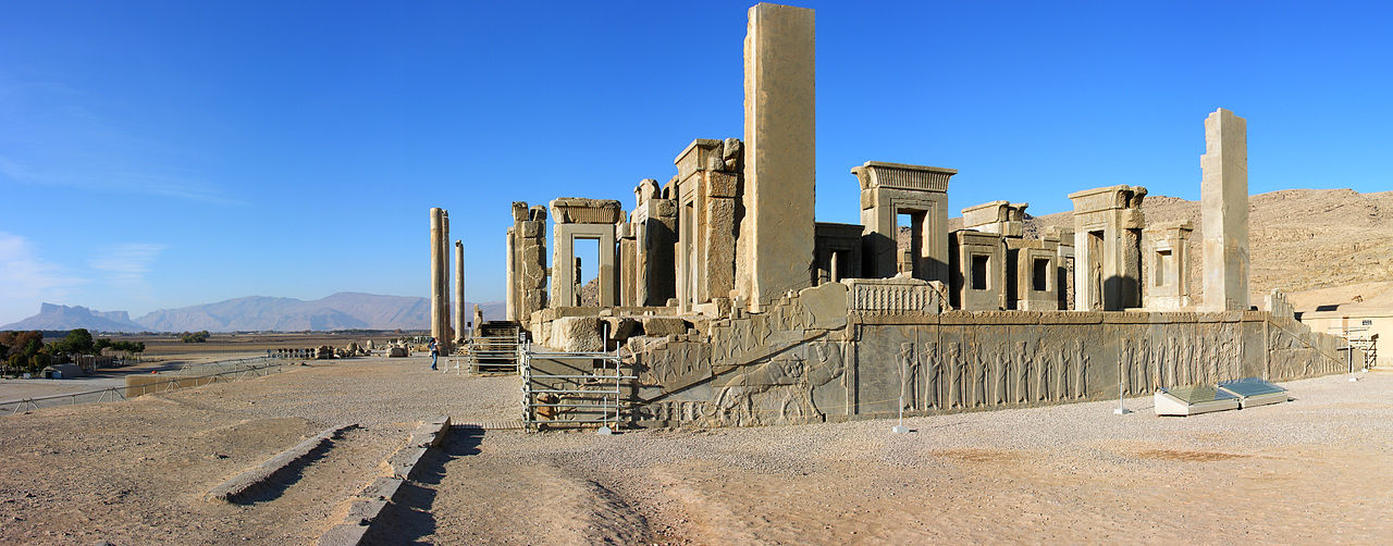 Iran, Panoramic views of Persepolis