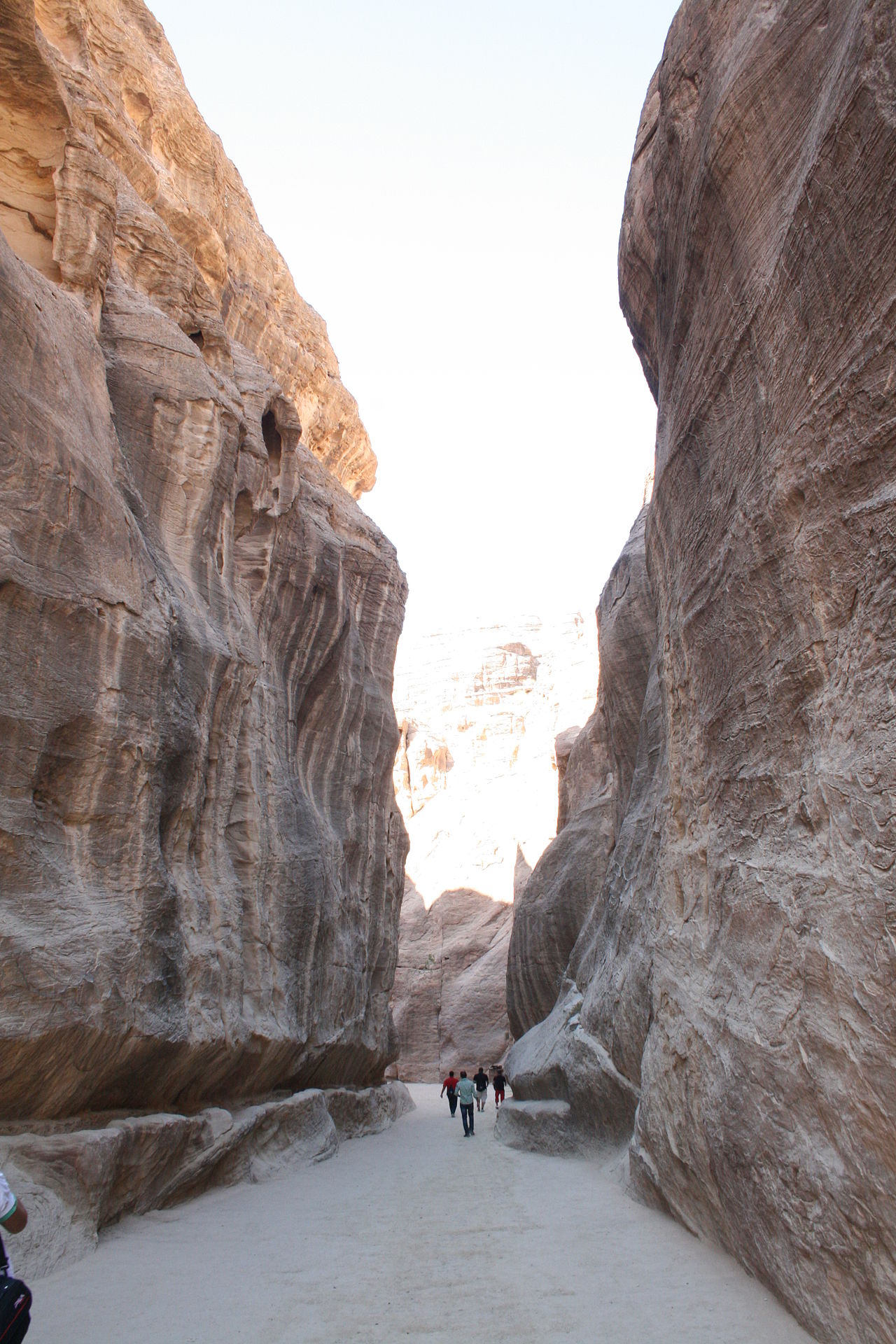 The Siq Canyon Entrance, Petra, Jordan
