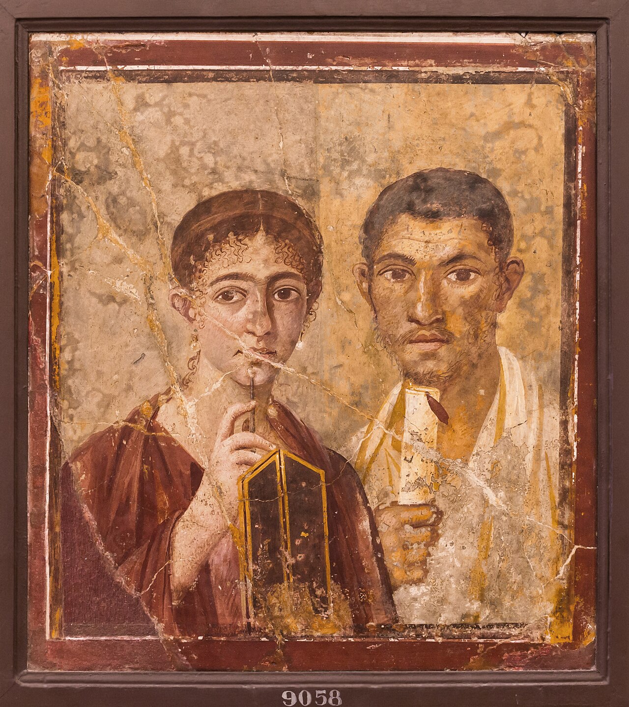 Portrait of Terentius Neo and his wife
