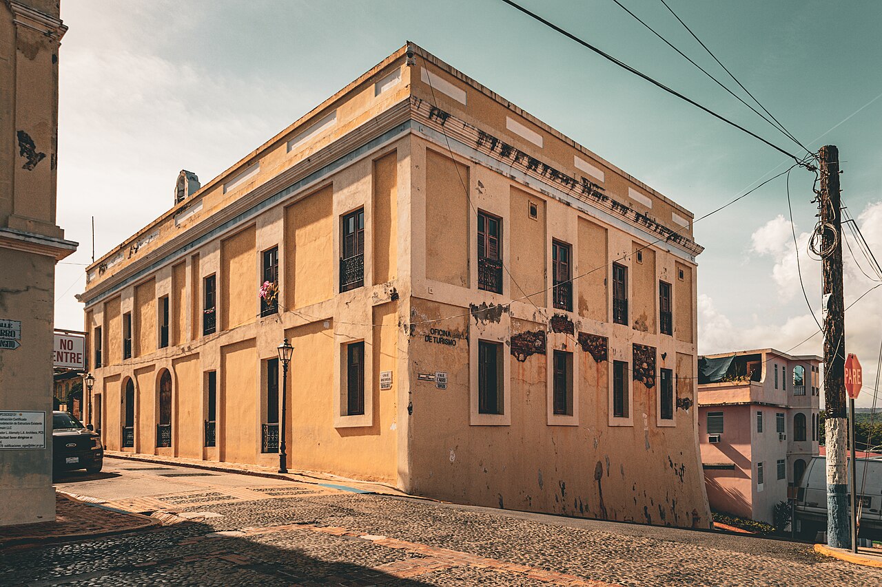 Former City Hall of San Germán, Puerto Rico