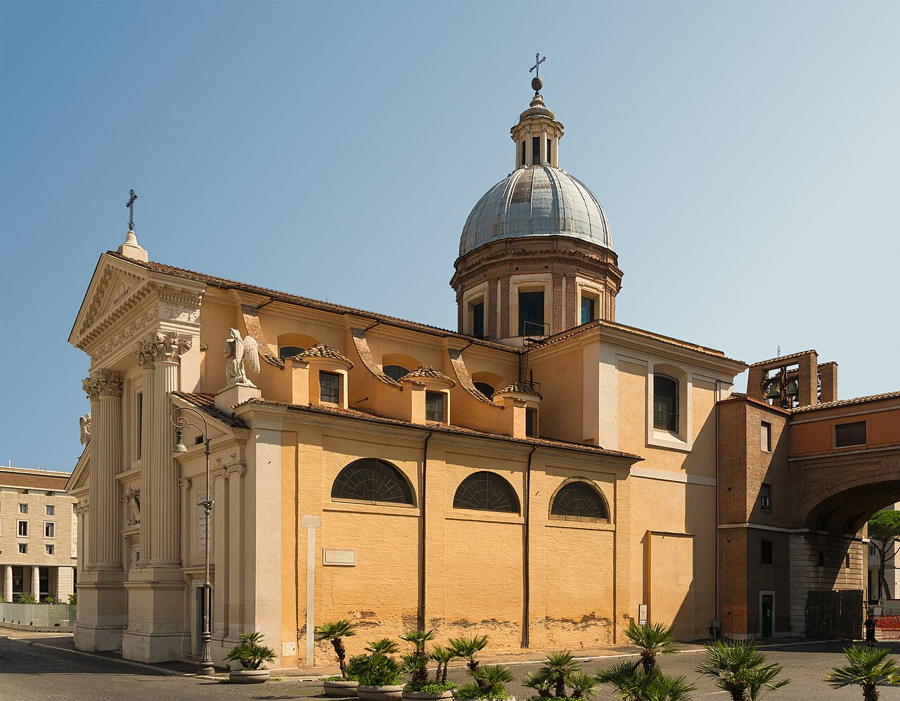 Church San Rocco, Rome, Italy.