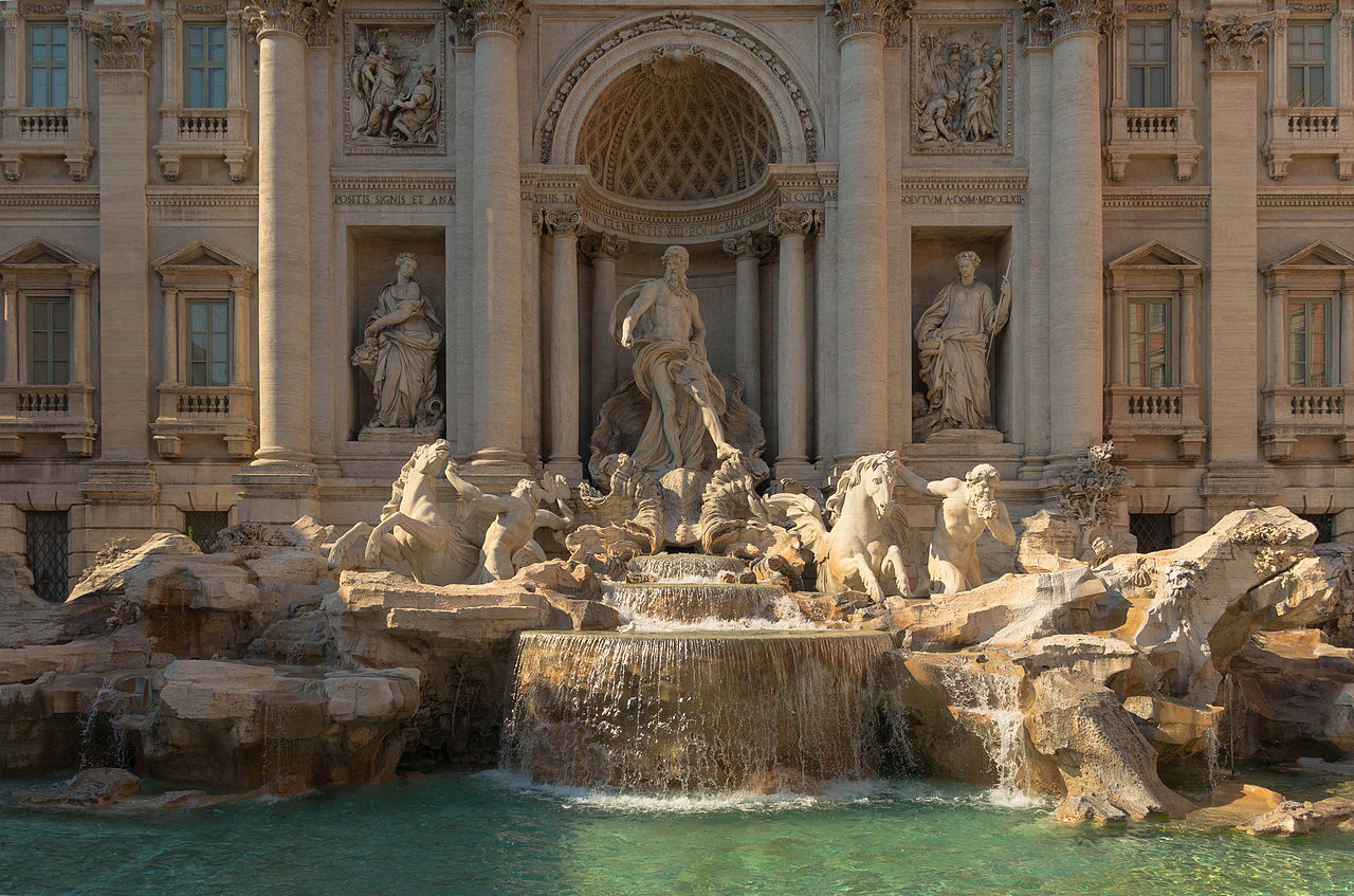 Trevi Fountain, Rome, Italy