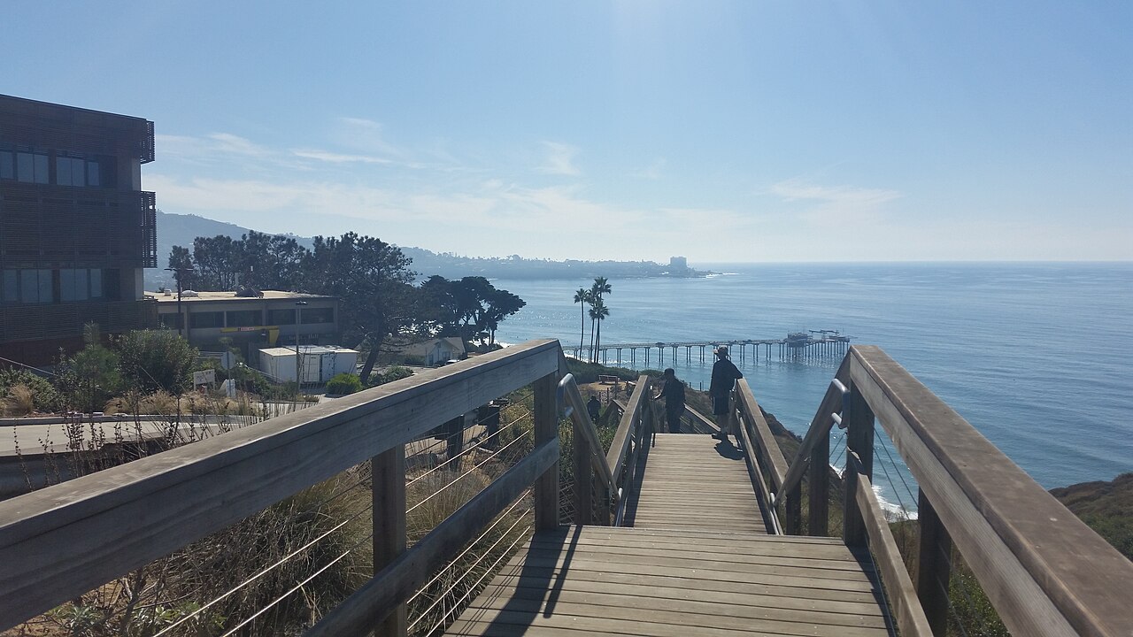 La Jolla Bay seen from Scripps Institute of Oceanography