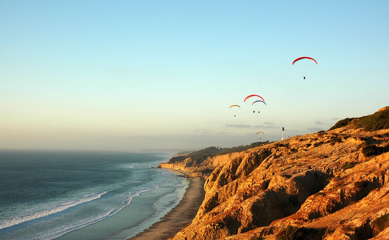 Torrey Pines Beach, San Diego, CA, USA